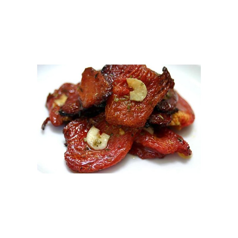 Tomates séchées au soleil et confites 150gr env.